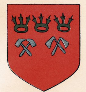 科隆泥瓦匠的武器，来自共济会的历史，第二卷，由Thomas C. Jack出版，伦敦，1883年 作者 英语学校
