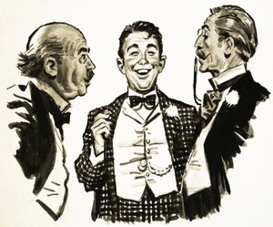 Arnold Bennett：The Card的一个场景 作者 英语学校