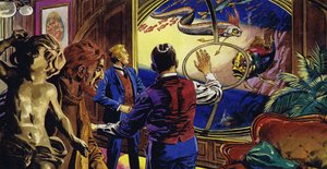 Aronnax和他的朋友们看到了海洋中一些奇怪的生物 作者 英语学校