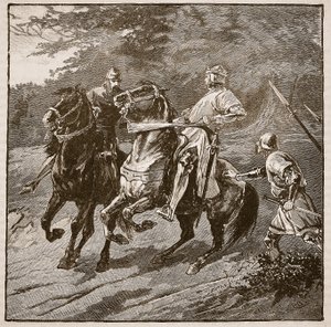 理查德国王的逮捕，卡塞尔斯画报英国历史（插图） 作者 英语学校