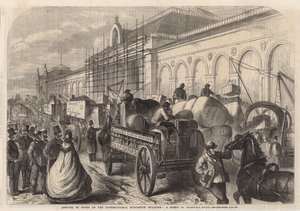 到达国际展览大楼的货物;克伦威尔路的一个场景 作者 英语学校