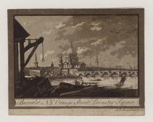 艺术家，John Melchior Barralet，交易卡 作者 英语学校