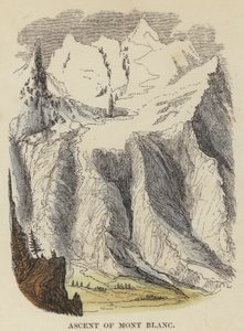 Ascent of Mont Blanc (coloured engraving) 作者 英语学校