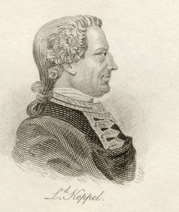 Augustus Keppel，来自&39;Crabb&39;s Historical Dictionary&39;，于1825年出版 作者 英语学校