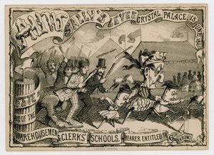 1861年6月15日，水晶宫的萨莉斯大街姨妈 作者 英语学校