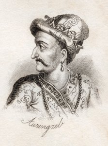 Aurangzeb I，来自&39;Crabb&39;s Historical Dictionary&39;，1825年出版 作者 英语学校