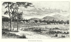 Australia: Coranderrk Station (engraving) 作者 英语学校