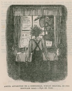 1846年9月30日，在伦敦埃奇韦尔路（Edgware Road）刮胡子时，一个绅士的可怕幻象 作者 英语学校