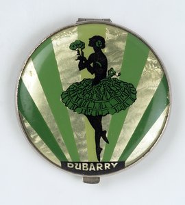 Ballerina Powder Compact，由Dubarry制造，1920-30 作者 英语学校