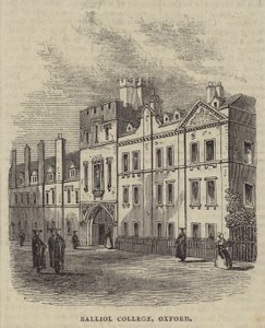 牛津大学Balliol学院（雕刻）。 作者 英语学校