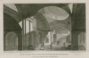英格兰银行，John Soanes爵士圆形大厅 作者 英语学校