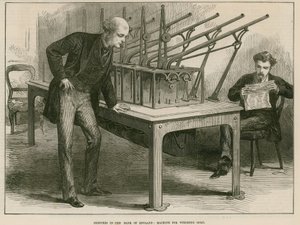 英格兰银行，称重金机 作者 英语学校