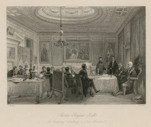 Barber Surgeons Hall，公司承认新成员 作者 英语学校
