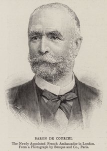 Baron de Courcel (雕刻) 作者 英语学校