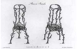 Bason Stands，摘自《怪诞建筑，或乡村娱乐》，作者威廉-赖特 作者 英语学校