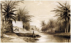 巴士拉，约1834-37年（图画 作者 英语学校