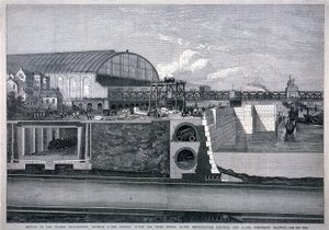 Bazalgette，The Thames Embankment，1867 作者 英语学校