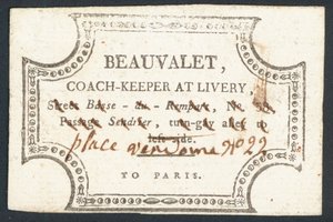 Beauvalet，制服主管，交易卡 作者 英语学校