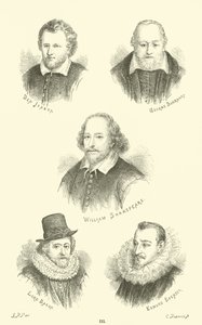Ben Jonson，George Buchanan，William Shakespeare，Lord Bacon，Edmund Spenser 作者 英语学校