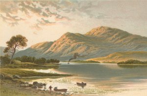 来自Luss的Ben Lomond 作者 英语学校