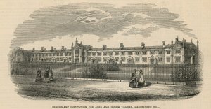 在Haverstock Hill为老年人和体弱的裁缝提供慈善机构 作者 英语学校