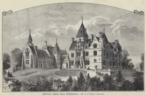 Bestwood Lodge, near Nottingham (engraving) 作者 英语学校