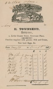 比尔来自H Townsend，Dairyman 作者 英语学校
