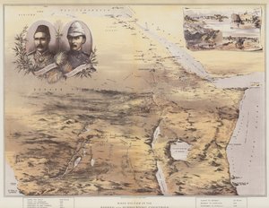 苏丹及周边国家鸟瞰图（chromolitho） 作者 英语学校