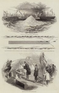Blowing Up of the Whiting Shoal at Limehouse Reach (engraving) 作者 英语学校