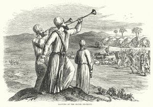 Blowing of the Silver Trumpets (engraving) 作者 英语学校