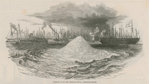 在Limehouse Reach炸毁白垩浅滩 作者 英语学校