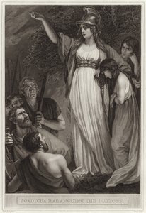 Boadicea haranguing英国人 作者 英语学校