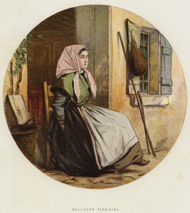 布洛涅鱼姑娘（chromolitho） 作者 英语学校