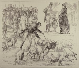 1886年10月4日，来自伦敦新闻画报的爱尔兰联合抵制