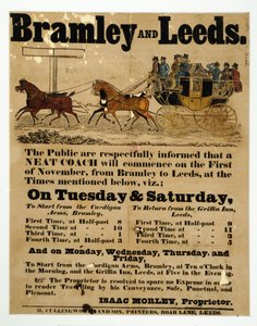 Bramley and Leeds coach timetable 作者 英语学校