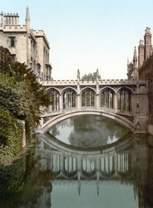 剑桥叹息之桥（手工彩色照片） 作者 英语学校