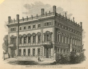 Bridgewater House，最近为埃尔斯米尔伯爵建造 作者 英语学校