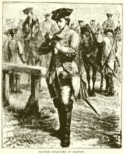 英国士兵在波士顿 作者 英语学校