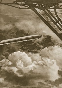 1914年至1919年担任舰队守护者的不同类型的英国飞艇 作者 英语学校