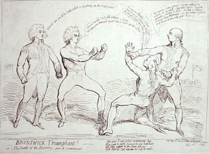 不伦瑞克凯旋！由J.Aitken于1789年出版（蚀刻画）。 作者 英语学校