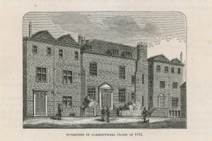 Clerkenwell的建筑物于1791年关闭 作者 英语学校