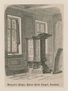 Bunyans Pulpit，Palace Yard Chapel，兰贝斯 作者 英语学校