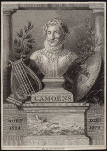Luis de Camoens的半身像 作者 英语学校