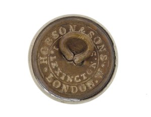纽扣，班加罗尔步枪志愿者，1880-1920年 作者 英语学校