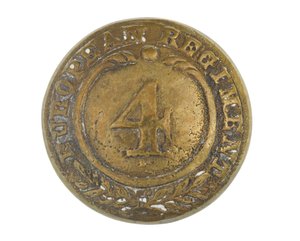 纽扣，其他职级，第4孟加拉欧洲军团，1855-1861年 作者 英语学校