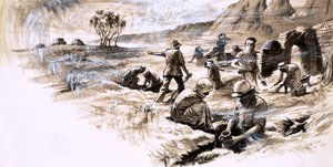 Byron Khun de Prorok挖掘了Tin Hinan墓的buriel遗址 作者 英语学校