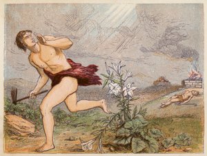 该隐谋杀亚伯（彩色石版画） 作者 英语学校