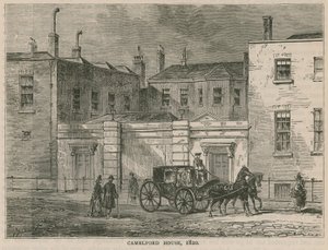Camelford House，伦敦，1820年 作者 英语学校