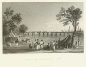 易卜拉欣帕夏营地，阿达纳附近，土耳其，1837年 作者 英语学校