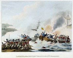 埃及战役（远征）（1798-1801 年）：3 月 8 日，英国军队在埃及登陆 作者 英语学校